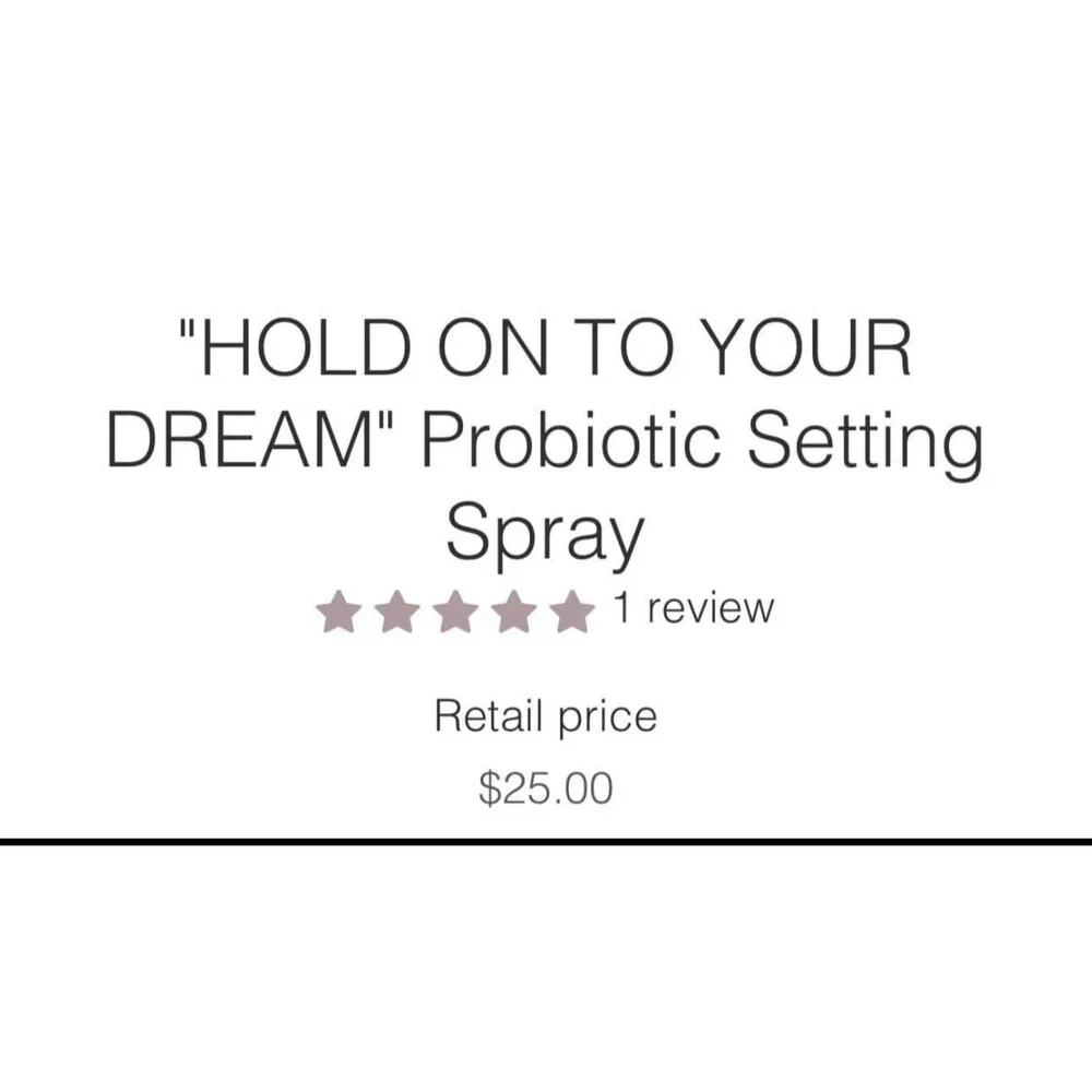 Probiotic Setting Spray
